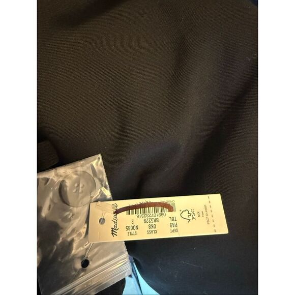$98 Madewell Fairbanks Pant black size 2 m10 - Picture 2 of 6